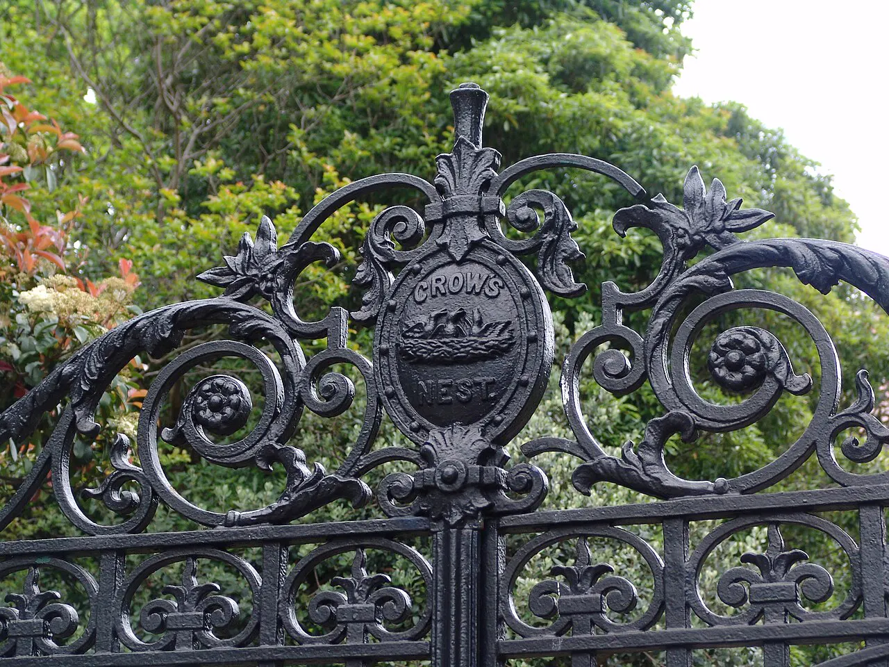 The Crows Nest gates, Crows Nest